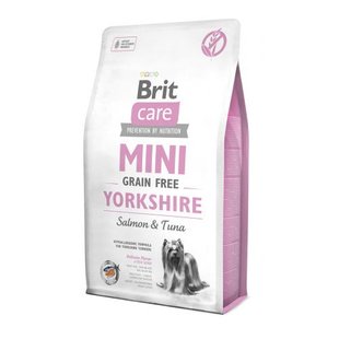 Корм сухий Brit Care Grain Free Mini Yorkshire для йоркширських тер'єрів з лососем та тунцем 2 кг 1111148821 фото