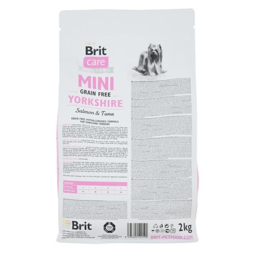 Корм сухий Brit Care Grain Free Mini Yorkshire для йоркширських тер'єрів з лососем та тунцем 2 кг 1111148821 фото