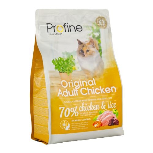 Корм сухий Profine Cat Original Adult для дорослих котів усіх порід з куркою та рисом 2 кг 1111145726 фото