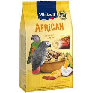 Корм Vitakraft African для великих африканських папуг, 750 г 7398 фото