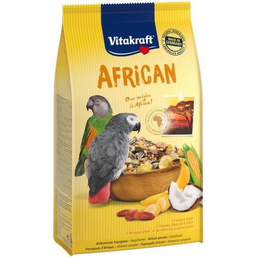 Корм Vitakraft African для великих африканських папуг, 750 г 7398 фото