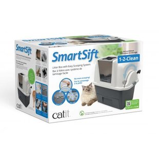 Закритий туалет Catit Smart Sift для котів (пластик) 1111134822 фото