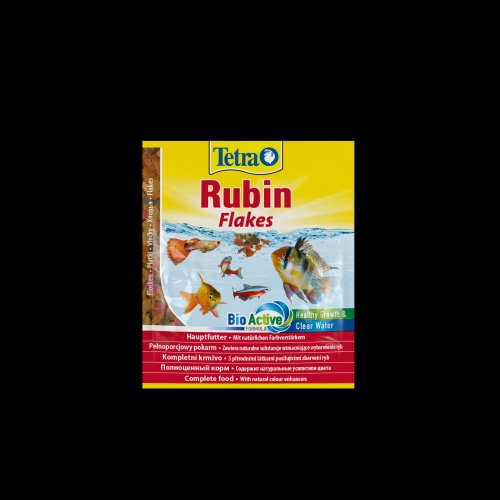 Корм Tetra Rubin Flakes для акваріумних рибок, для забарвлення, 12 г (пластівці) 12146 фото