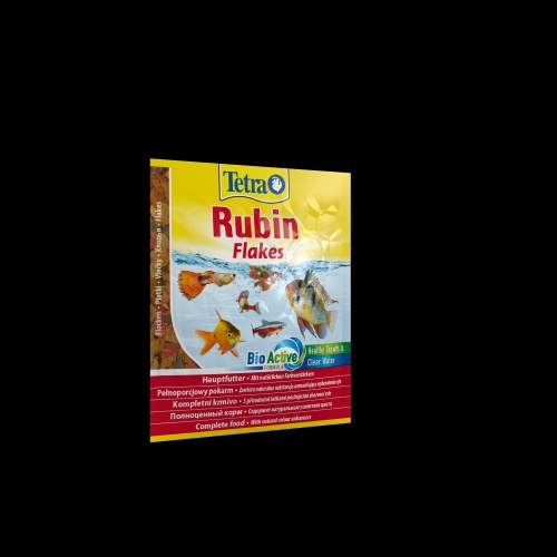 Корм Tetra Rubin Flakes для акваріумних рибок, для забарвлення, 12 г (пластівці) 12146 фото