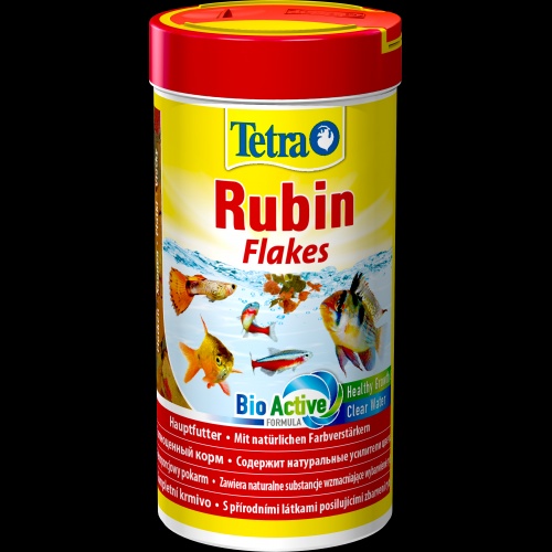 Корм Tetra Rubin Flakes для акваріумних рибок для забарвлення пластівці 52 г/ 250 мл 1695 фото