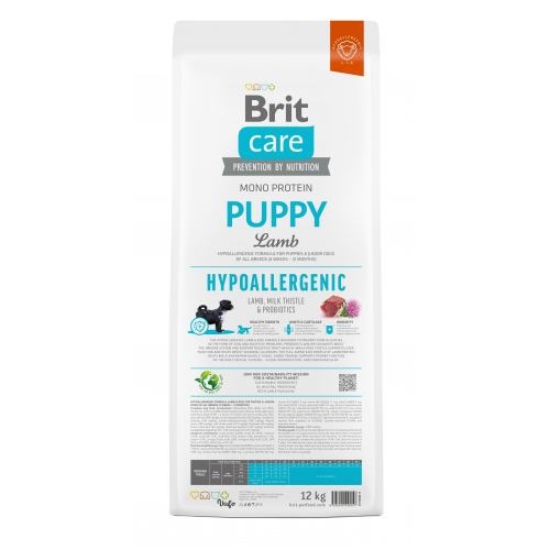 Корм сухий Brit Care Dog Hypoallergenic Puppy для цуценят гіпоалергенний з ягням 12 кг 1111173359 фото