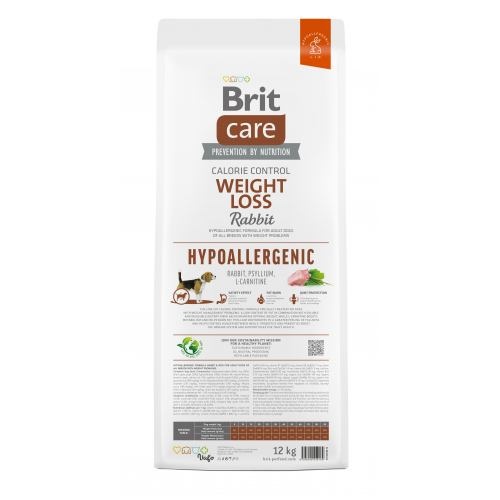 Корм сухий Brit Care Dog Hypoallergenic Weight Loss для собак із зайвою вагою гіпоалергенний з кроликом 12 кг 1111173371 фото