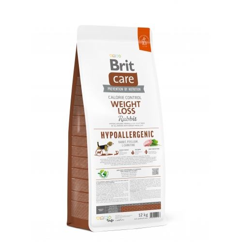 Корм сухий Brit Care Dog Hypoallergenic Weight Loss для собак із зайвою вагою гіпоалергенний з кроликом 12 кг 1111173371 фото