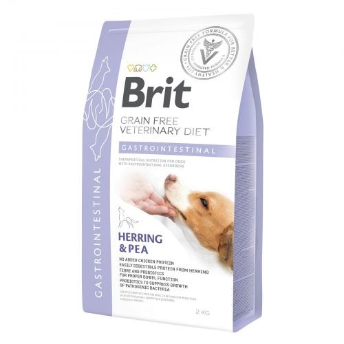 Корм сухий Brit Grain Free VetDiet Dog Gastrointestinal для дорослих собак з порушенням травлення з оселедцем лососем та горохом 12 кг 1111151945 фото