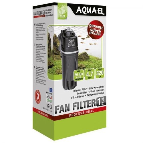 Фільтр Aquael внутрішній для акваріума Fan-1 Plus 320 л/год на 60-100 л 1111114158 фото