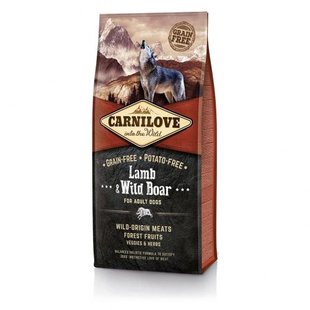 Корм сухий Carnilove Adult Lamb and Wild Boar для дорослих собак усіх порід з ягнятиною та диким кабаном 12 кг 1111145079 фото