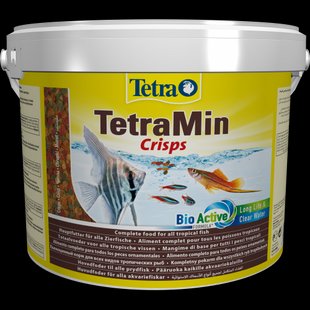 Корм Tetra Min Crisps для акваріумних рибок чіпси 2 кг/ 10 л 312015 фото