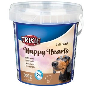 Вітамінізовані ласощі Trixie Happy Hearts для собак, ягня, 500 г 1111132992 фото