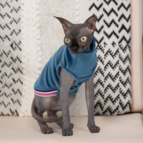 Светр Pet Fashion «Wiki» для котів, розмір XS, синій (лімітована серія) 1111175219 фото