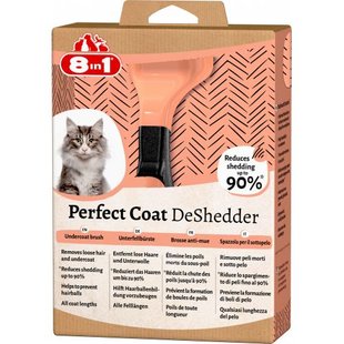 Дешеддер 8in1 Perfect Coat для вичісування котів, 4,5 см 1111161389 фото