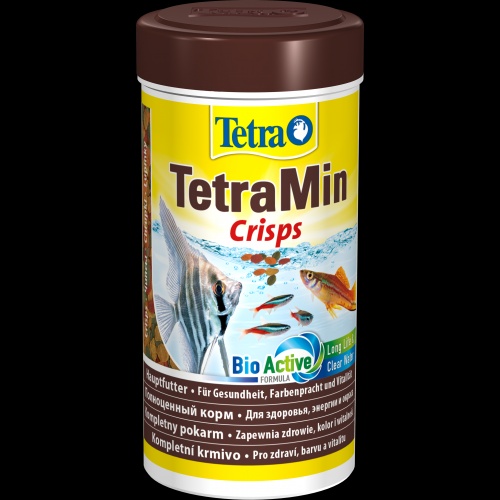 Корм Tetra Min Crisps для акваріумних рибок чіпси 55 г / 250 мл 13545 фото