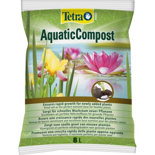 Добриво Tetra Pond Aquatic Compost для рослин в ставках, 8 л 1111126511 фото