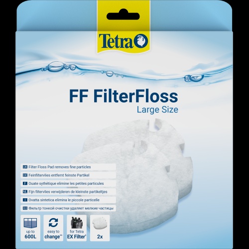 Вкладиш Tetra Filter Floss для зовнішнього фільтра EX 1200/1500, 2 шт (волокнистий) 1111113822 фото