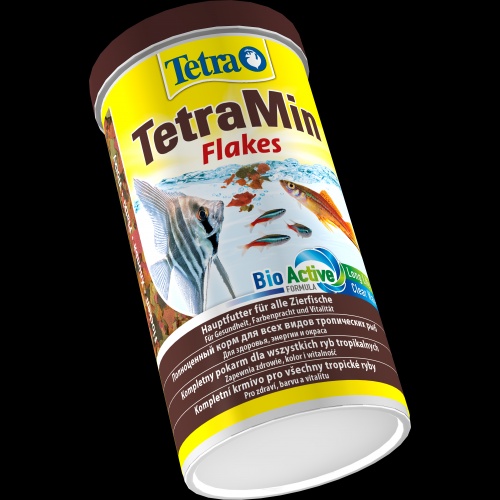 Корм Tetra Min Flakes для акваріумних рибок пластівці 200 г/ 1 л 4899 фото