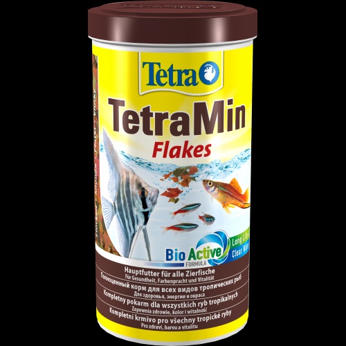 Корм Tetra Min Flakes для акваріумних рибок пластівці 200 г/ 1 л 4899 фото