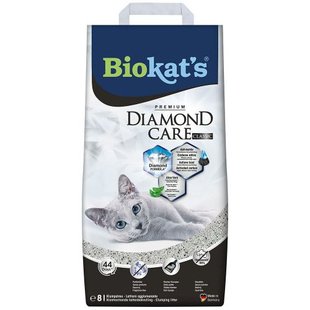 Наповнювач Biokats Diamond Classic для котячого туалету, бентонітовий, 8 л 1111145220 фото