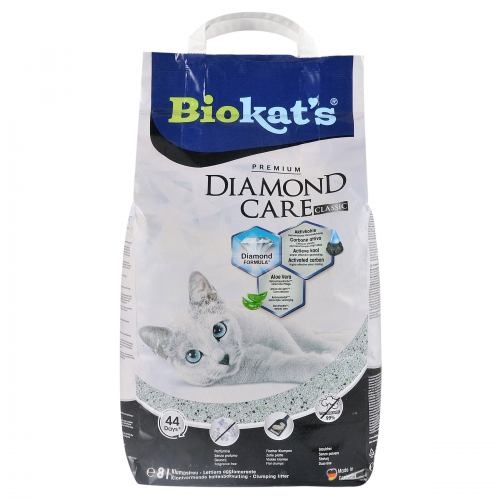 Наповнювач Biokats Diamond Classic для котячого туалету, бентонітовий, 8 л 1111145220 фото