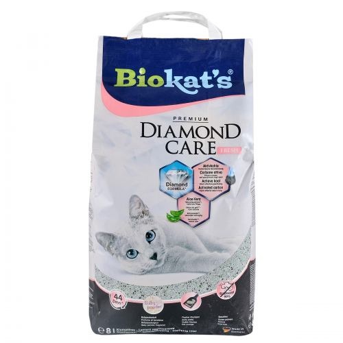 Наповнювач Biokats Diamond Fresh для котячого туалету, бентонітовий, 8 л 1111145221 фото