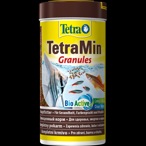 Корм Tetra Min Granules для акваріумних рибок, 100 г (гранули) 11121 фото