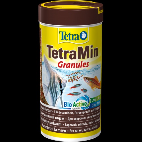 Корм Tetra Min Granules для акваріумних рибок, 100 г (гранули) 11121 фото