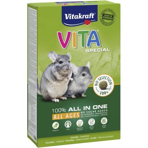 Корм Vitakraft Vita Special для шиншил, 600 г 11740 фото