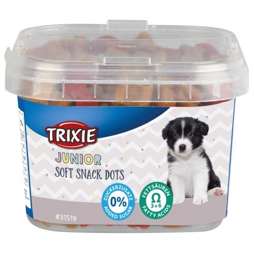 Ласощі Trixie Junior Soft Snack Dots для цуценят, з Омега-3, 140 г 1111162486 фото