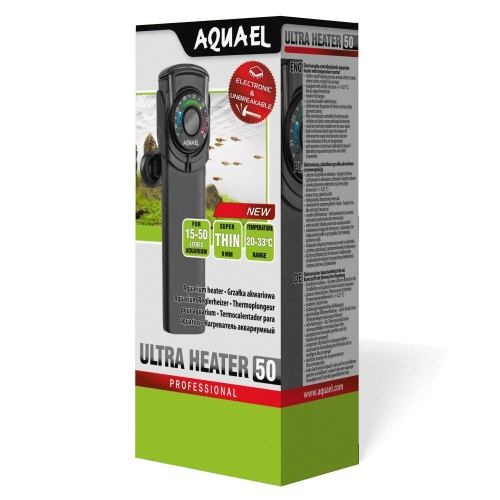 Обігрівач Aquael Ultra Heater 50 для акваріума 15-50 л 1111153507 фото