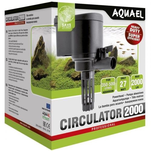 Фільтр Aquael внутрішній для акваріума Circulator помпа 2000 л/год на 350-500 л 1111131255 фото