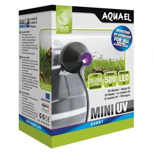 Стерилізатор води Aquael для акваріума Mini UV до FAN/UNIFILTER/Turbo Filter/PAT-MINI 1111132014 фото