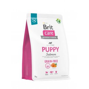 Корм сухий Brit Care Dog Grain-free Puppy для цуценят беззерновий з лососем 3 кг 1111173375 фото