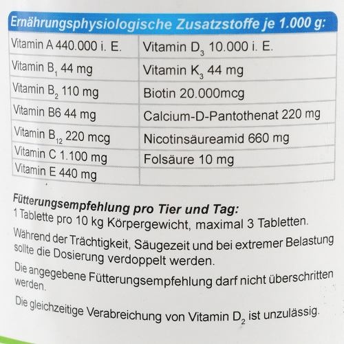 Вітамінний комплекс Canina V25 Vitamintabletten для собак 700 г 210 табл. 6414 фото