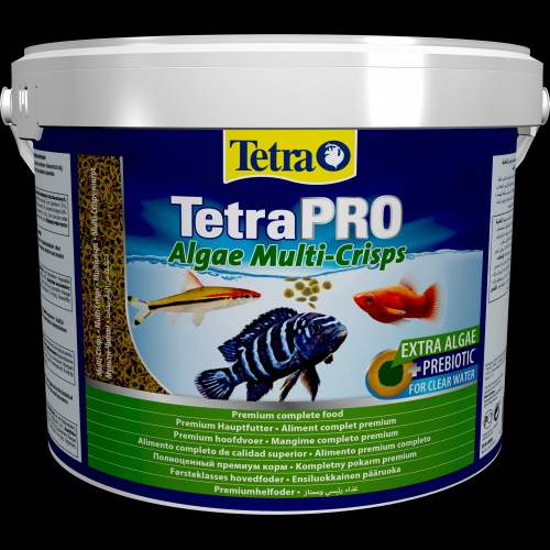 Корм Tetra Pro Algae Multi-Crisps для травоїдних риб з овочами чіпси 10 л/ 1,9 кг 13560 фото