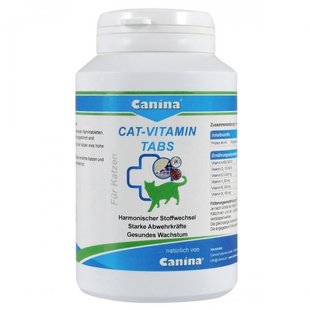 Вітамінний комплекс Canina Cat-Mineral Tabs для котів 125 г 250 табл. 1111111987 фото