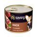 Корм вологий Savory Dog Gourmand Duck паштет для дорослих собак усіх порід з качкою 200 г 1111165040 фото 1