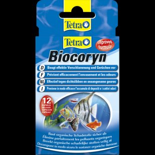 Засіб Tetra Biocoryn сприяє розкладанню біологічних забруднень води в акваріумі, 12 капсул на 600 л 8197 фото