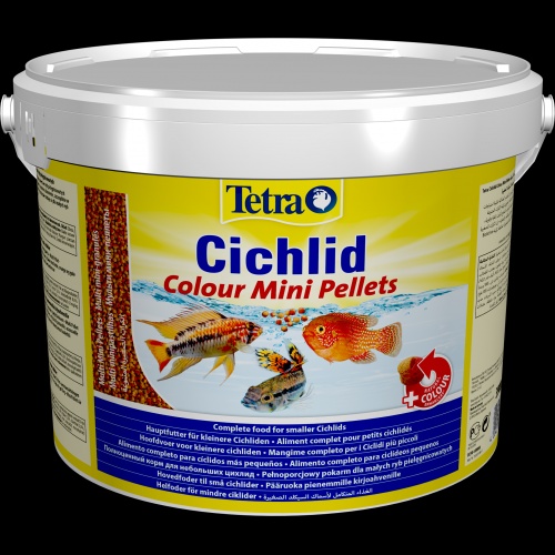 Корм Tetra Cichlid Colour Mini для невеликих цихлід, для яскравості забарвлення 10 л (гранули) 1111134741 фото